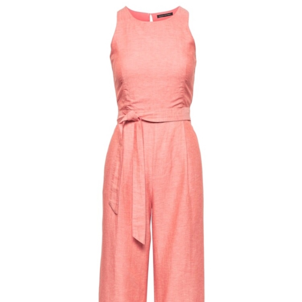 NWT Banana Republic linen cotton jumpsuit